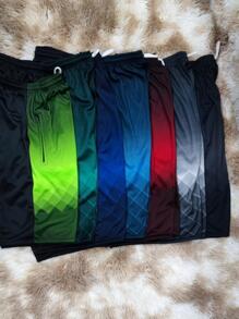 kit 3 bermuda shorts Masculino Flaneladas com bolso - Multicolorido - Visão 1