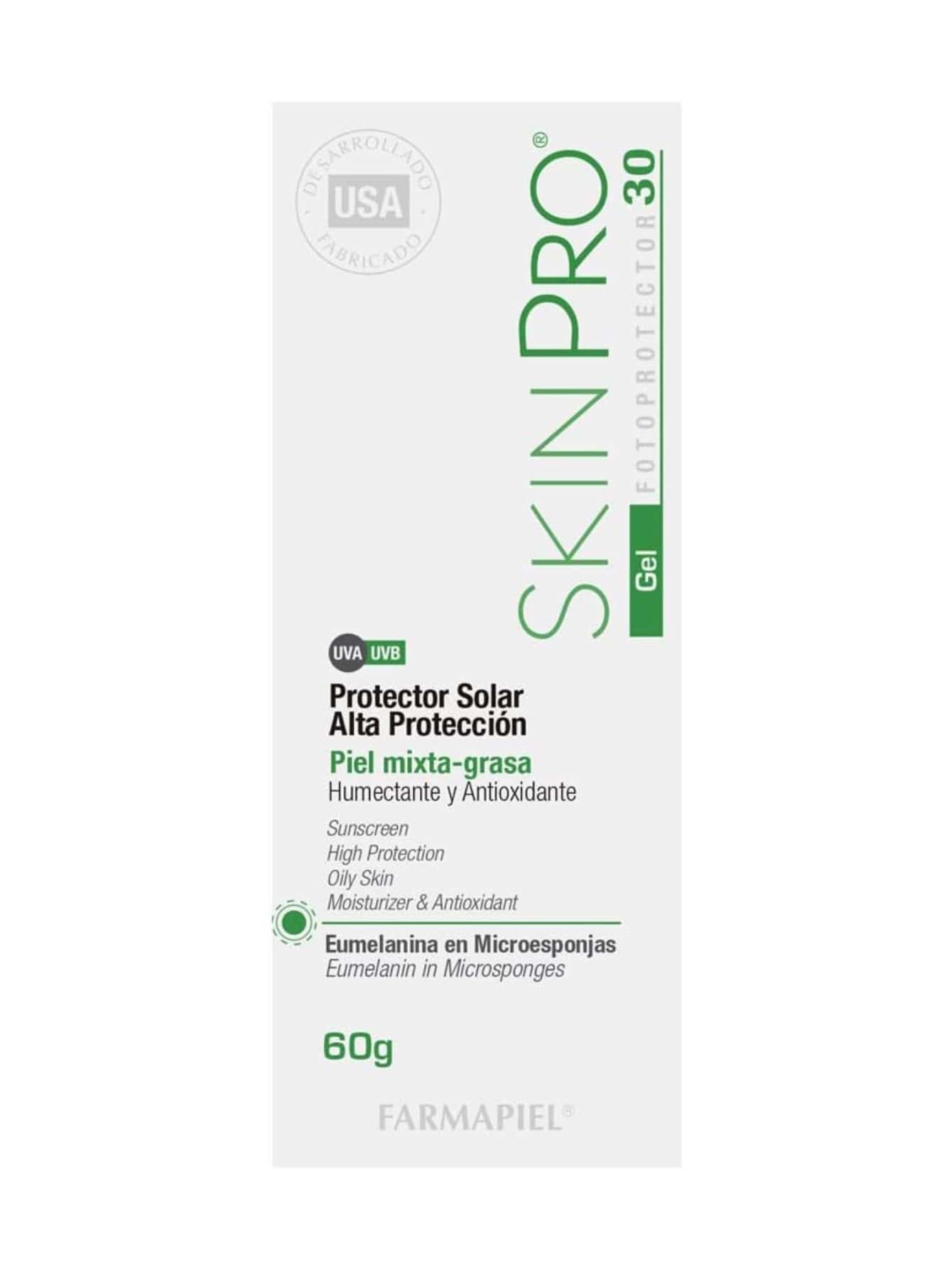 Skin Pro Gel Fps 30 60G - Verde militar - Ver 1