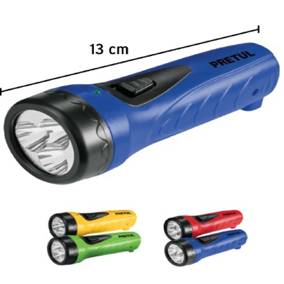 Linterna recargable de LED, 10 lúmenes