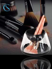 Limpiador de brochas de maquillaje, limpiador eléctrico, limpieza y secado automático - Multicolor - Ver 1