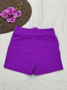 Women Skirts - 紫色 - 查看 2