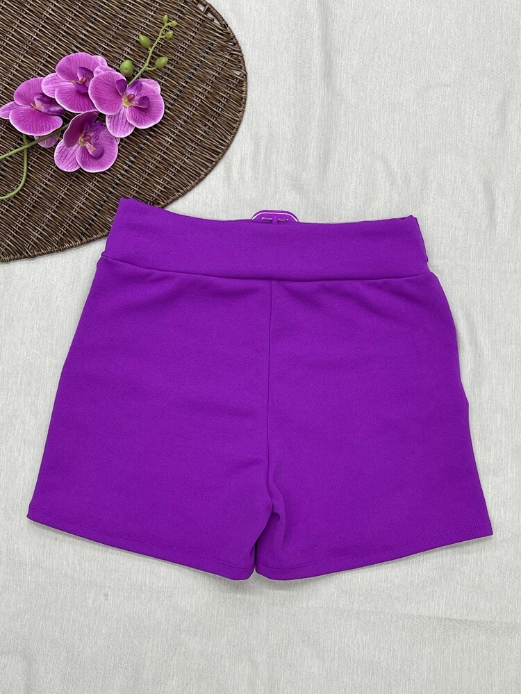 Women Skirts - 紫色 - 查看 2