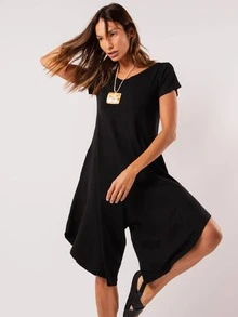 Women Jumpsuits - màu đen - Xem 3