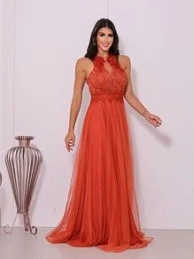Grife Velasco Women Party Dresses - 亮橙色 - 查看 5