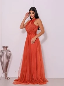Grife Velasco Women Party Dresses - 亮橙色 - 查看 6