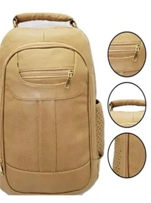 Women Functional Backpacks - 杏色 - 查看 3