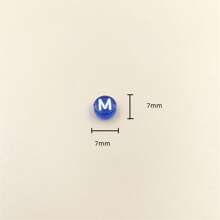 50入組/套釘珠DIY首飾配件 - 白色 - 查看 5