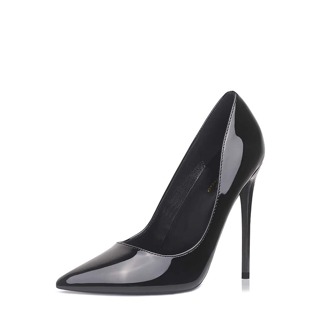 Classic Sexy Pointed-toe High Heels With 12cm Stiletto Heels For Office Ladies