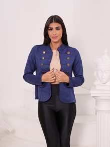 Women Tops - 藍色 - 查看 1