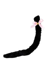 Cute Cat Girl Cosplay Accessory Set, 7Pcs Cat Ears Headband Tail Two Wristbands And Paws Gloves For Halloween Dress Up, Cat Cosplay, Animal Pretend Play - 粉色 - 查看 4