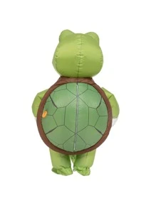 Inflatable Halloween Costume Unisex Turtle Full Body Turtle Inflatable Costume - Child - màu xanh lá - Xem 6