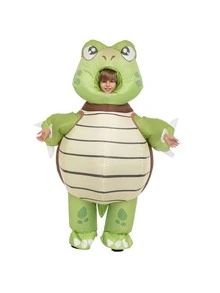 Inflatable Halloween Costume Unisex Turtle Full Body Turtle Inflatable Costume - Child - màu xanh lá - Xem 2