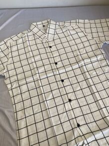 camisa masculina xadrez