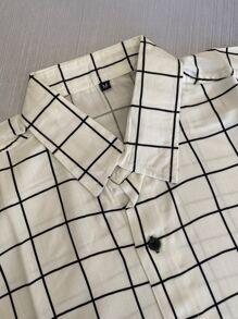 camisa masculina xadrez