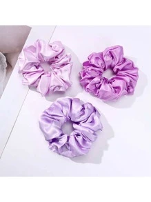 4pcs NỮ Chất rắn Giải trí Dây buộc tóc ruột già Đối với Cuộc sống hàng ngày - Nhiều màu - Xem 2