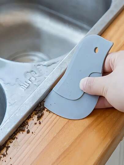 Raschietto Pennello ad olio , design pinguino silicone morbido Strumenti da cucina per rimozione Olio macchie , cottura