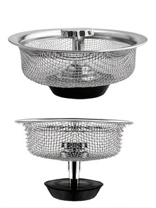 1Pc Upgrade Your Kitchen Sink With A Stainless Steel Water Filter - 1Pc Sink Filter With Plug - Silver - View 5