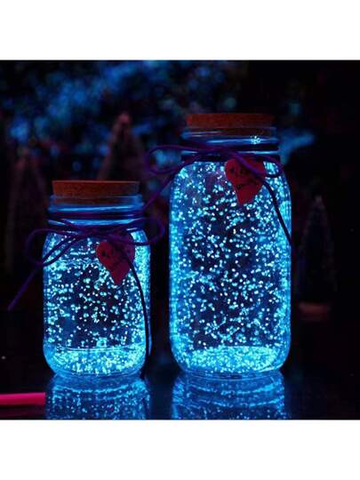 1000pcs/25gGlowInTheDarkPebbles,GardenPebbelsStone,IndoorAndOutdoorDecorativeLuminousStones,IdealForPathwayDrivewayYardAquariumDecoration - Halloween Decor