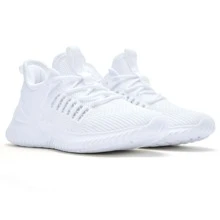 Women Walking Tennis Shoes - Slip On Running Shoes Memory Foam Comfortable Gym Workout Sneakers - trắng - Xem 1