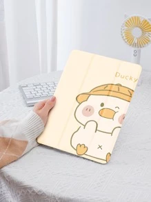 Vỏ Vịt Dễ Thương Tương Thích Với IPad Có Hộp Đựng Bút, Hỗ Trợ Nắp Ngủ/Thức Tự Động - Nhiều màu - Xem 3