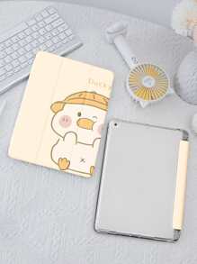 Vỏ Vịt Dễ Thương Tương Thích Với IPad Có Hộp Đựng Bút, Hỗ Trợ Nắp Ngủ/Thức Tự Động - Nhiều màu - Xem 5