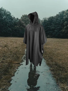 Poncho Impermeable Para Lluvia Grueso