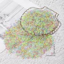 發光發亮石頭鵝卵石適用於花園裝飾用品室內戶外,理想適用於,,,魚缸裝飾