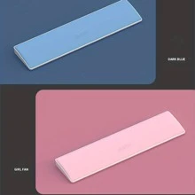 Ajazz鍵盤手托真皮手托87鍵鍵盤軟掌托專用鍵盤腕墊真皮黑色 - 黑色 - 查看 6