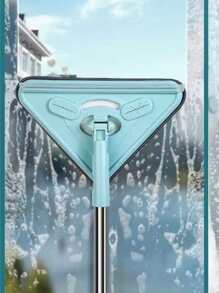 Triangle Telescopic Mop For Cleaning Ceilings, Walls, Roofs, Walls And Tiles - Green - View 1