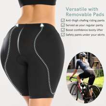 Nữ Hông Enhancer Miếng Bọt Biển Giả Nâng Mông Quần Lót Định Hình - màu đen - Xem 3