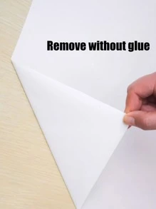 1 Rollo de Etiquetas Adhesivas Brillantes Blancas Gruesas Similares a Pintura para Renovación de Muebles, Resistente al Agua y Humedad, Etiqueta Autoadhesiva a Prueba de Aceite para Cocina, Cambio de Color de Aire Acondicionado y Lavadora, Removible, Paneles de Pared Decorativos, Papel Tapiz, Decoración Primaveral para Refrescar tu Hogar, Etiquetas Decorativas Rama