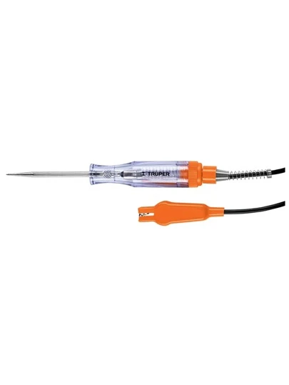 Probador De Corriente Uso Pesado 6-12v, Truper, PROCO-20X