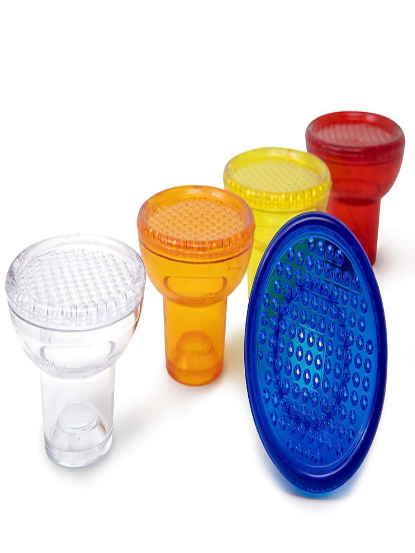 6 pzs de regadera de plástico dosificadora de agua colores surtidos - Multicolor - Ver 1