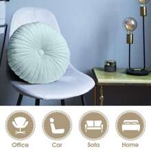 1 pièce Rond Coussin De Siège Citrouille Coussins Unicolore