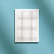 1 pieza de cuadros papel Cuaderno para inglés , matemáticas con ; múltiples fines Notas adhesivas para , corrección con práctica - Multicolor - Ver 1