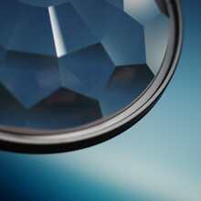 58mm Kaleidoscope Prism Effects Photography Camera Lens Filter - Black - View 4