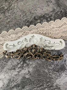 1pc Retro Style Creative Design Silicone Mold For Diy