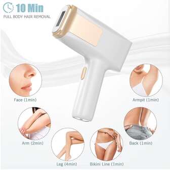 IPL Hair Removal Laser Hair Removal Device With Cooling For Women & Men At-Home Permanent Hair Removal Device 5 Levels Upgrade 999900 Flashes For Face Armpit Arm Bikini Line Leg Whole Body Alternative To Salon Laser Hair Removal