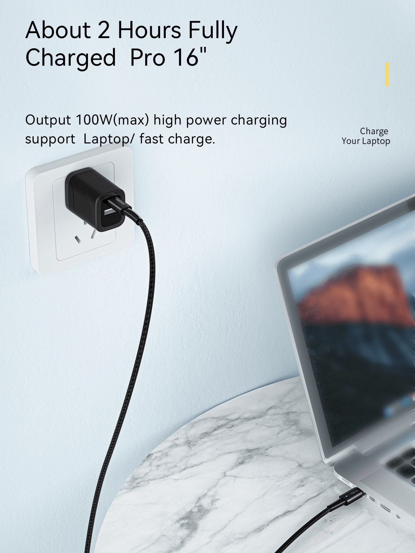 ESSAGER Essager USB C Cable 100W PD QC 4.0 3.0 USB Type C Cable Fast ...