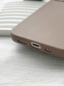 Plain Phone Case - Coffee Brown - View 5