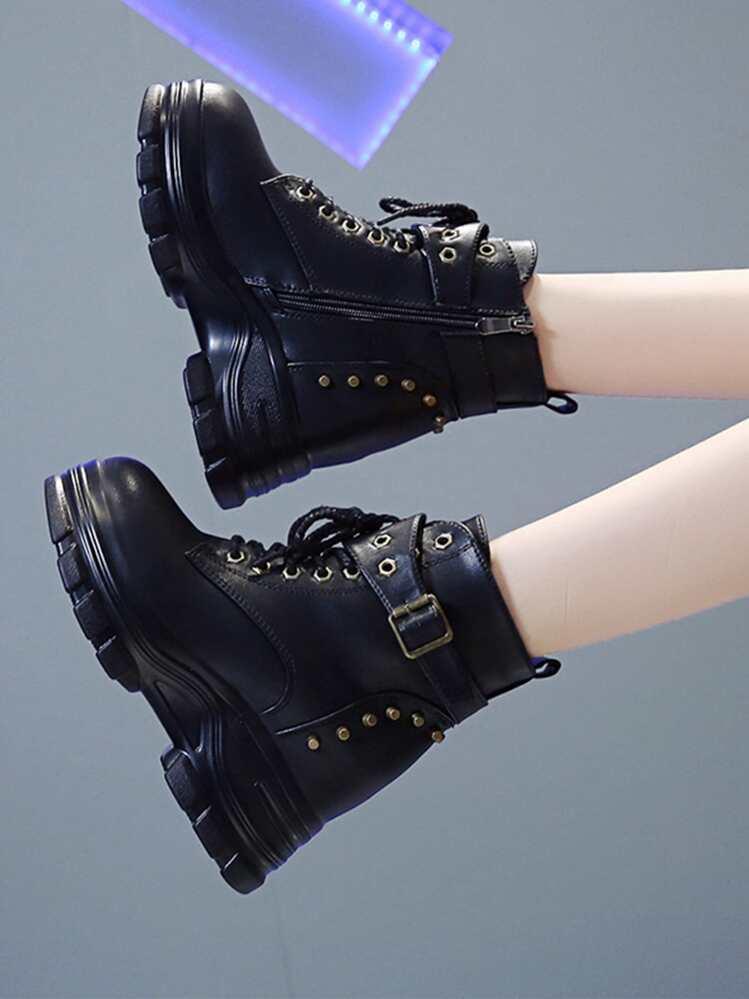 レディース厚底ブーツ | SHEIN JAPAN