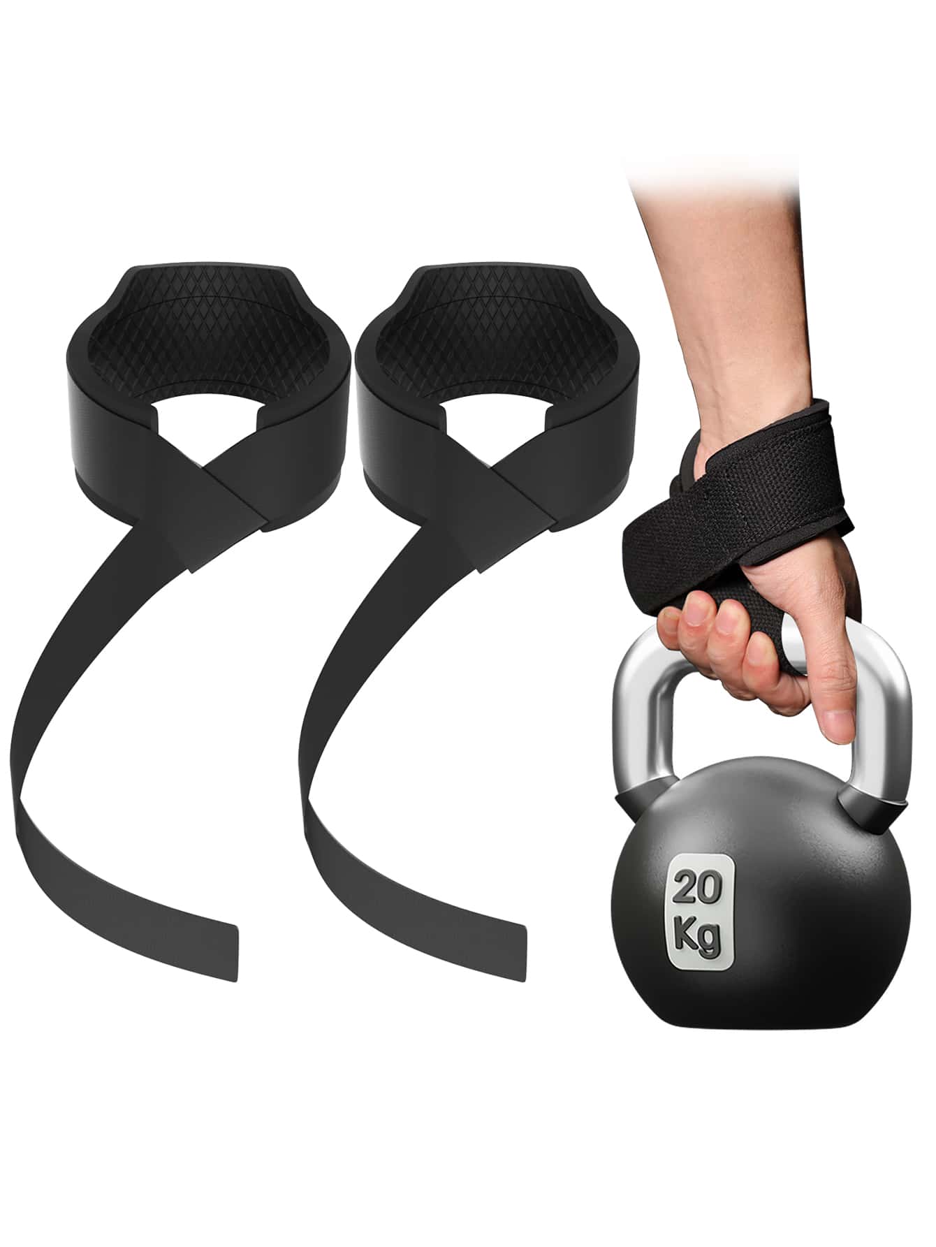 1雙電源提升腕帶 - 黑色 - 查看 1