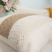 1入組波西米亞風格流蘇枕套 - 白色 - 查看 8