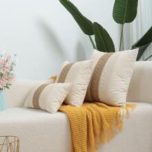 1入組波西米亞風格流蘇枕套 - 白色 - 查看 4