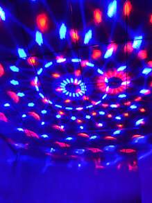 1pc Rgb Flashing Led Light With Usb & Remote Control, 7 Modes For Home Room Decoration - Multicolor - View 3