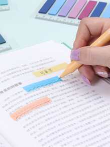 1 cuốn/200 chiếc Phối màu Đa chức năng Chỉ mục - Màu tím - Xem 9