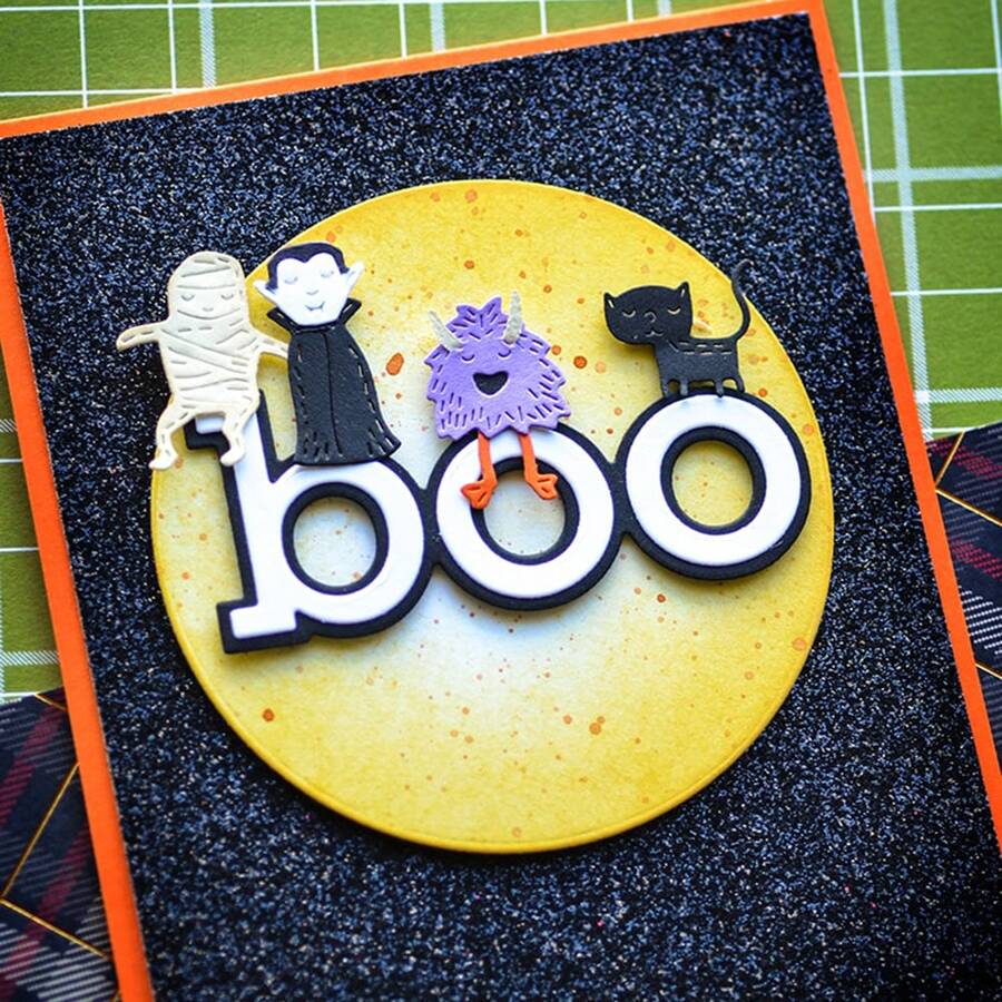 1 pieza inglés palabra de metal acero carbono Cuchillo Molde para DIY realce con corte - Plateado - Ver 1