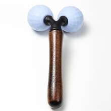 lyanxinlei Y-Shaped 360° Body Massage Roller, Manual Skin Massage Tool - Blue - View 4