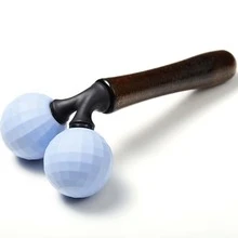 lyanxinlei Y-Shaped 360° Body Massage Roller, Manual Skin Massage Tool - Blue - View 6