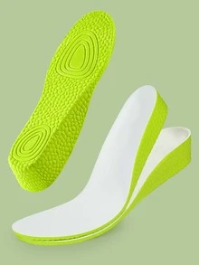 3ANGNI 1雙身高增加時尚白色鞋墊 - 白色 - 查看 9